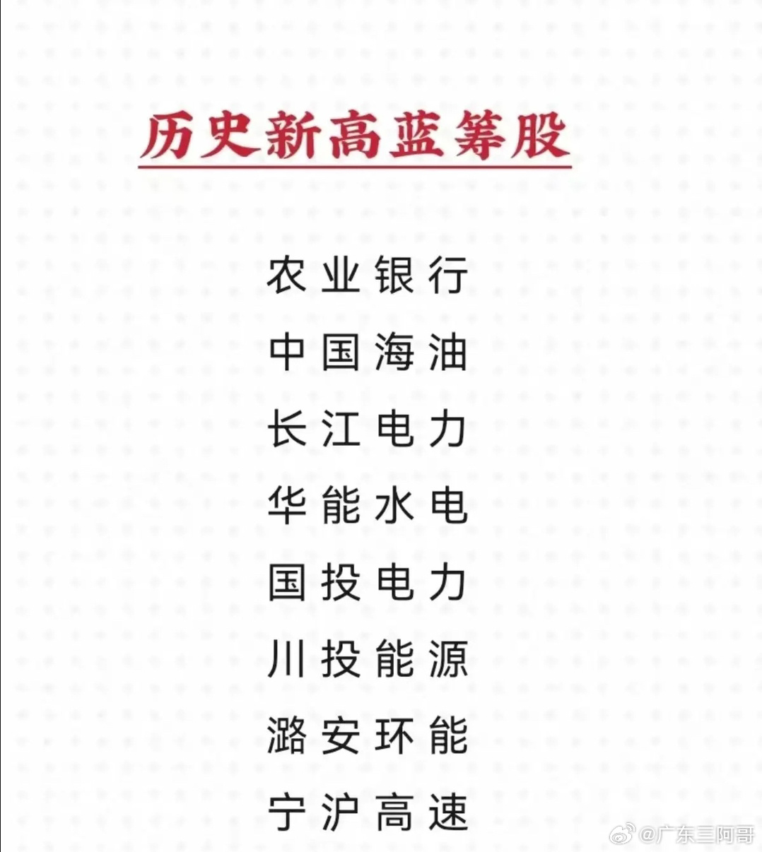 最新藍(lán)籌股,最新藍(lán)籌股，投資焦點與趨勢分析