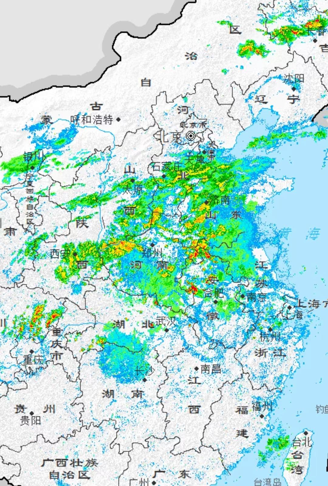 雷達降雨圖實時更新，掌握天氣變化，輕松應(yīng)對雨季